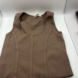 Women's Brown Tank Top